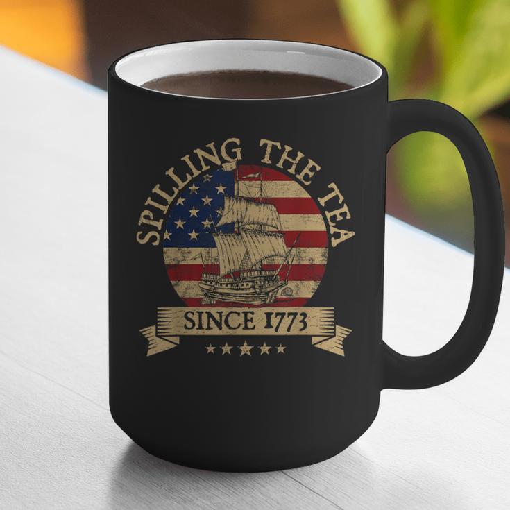 Spilling The Tea Since 1773 Vintage Us History Teacher Graphic Print Coffee Mug, History Teacher Mugs, funny gift Spilling The Tea Since 1773 Vintage Us History Teacher Graphic Print Coffee Mug, History Teacher Mugs, funny gift