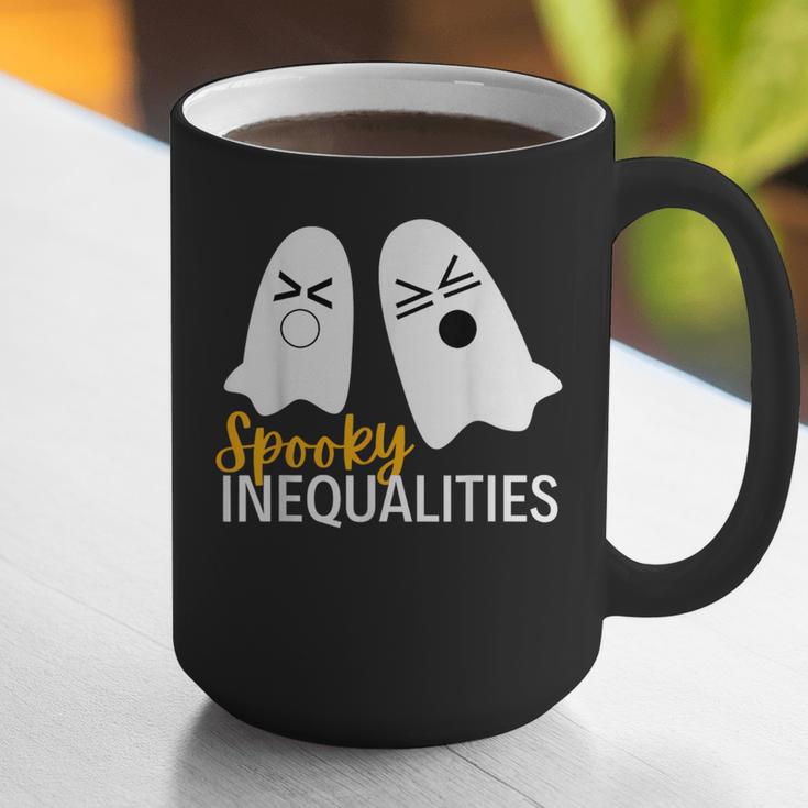 Spooky Ghost Inequalities Halloween Math Teacher Graphic Print Coffee Mug, funny gift Spooky Ghost Inequalities Halloween Math Teacher Graphic Print Coffee Mug, funny gift