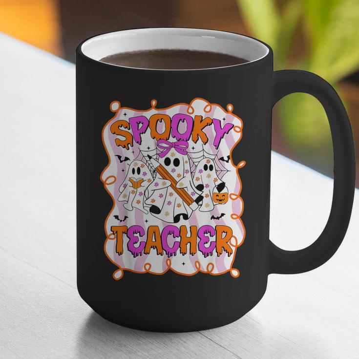 Spooky Teacher Ghost Pencil Teacher Halloween Teacher Graphic Print Coffee Mug, funny gift Spooky Teacher Ghost Pencil Teacher Halloween Teacher Graphic Print Coffee Mug, funny gift