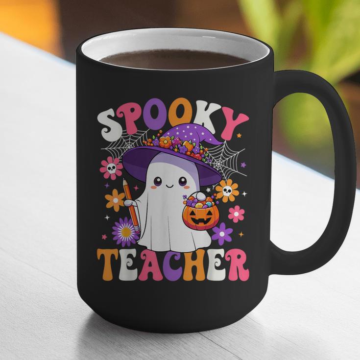 Spooky Teacher Halloween Cute Halloween Teacher Ghost Graphic Print Coffee Mug, funny gift Spooky Teacher Halloween Cute Halloween Teacher Ghost Graphic Print Coffee Mug, funny gift
