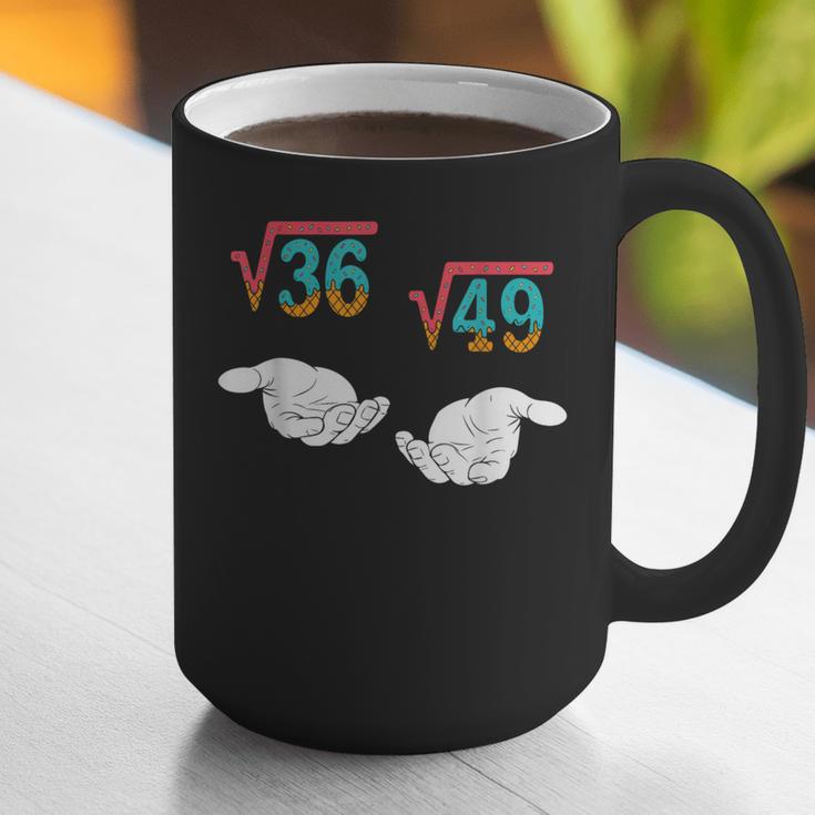 Square Root 36 49 Meme 67 Ice Cream Drip Math Teacher Tee Graphic Print Coffee Mug, funny gift Square Root 36 49 Meme 67 Ice Cream Drip Math Teacher Tee Graphic Print Coffee Mug, funny gift