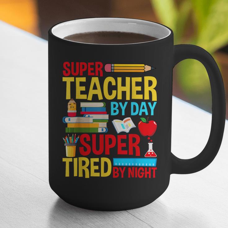 Super Teacher By Day Super Tired By Night Superhero Teacher Graphic Print Coffee Mug, Super Teacher Mugs, funny gift Super Teacher By Day Super Tired By Night Superhero Teacher Graphic Print Coffee Mug, Super Teacher Mugs, funny gift