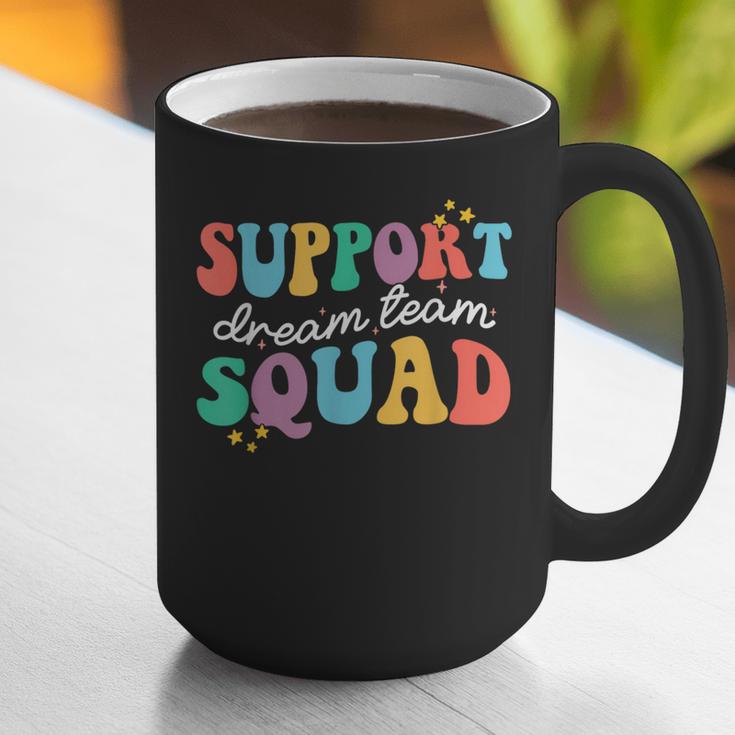 Support Dream Services Team Groovy Teacher Support Squad Graphic Print Coffee Mug, Groovy Teacher Mugs, funny gift Support Dream Services Team Groovy Teacher Support Squad Graphic Print Coffee Mug, Groovy Teacher Mugs, funny gift