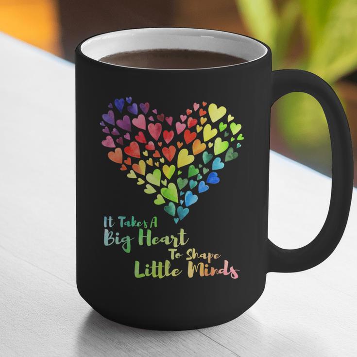 It Takes A Big Heart To Shape Little Minds Teacher Student Men Women Kids Graphic Print Coffee Mug, funny gift It Takes A Big Heart To Shape Little Minds Teacher Student Men Women Kids Graphic Print Coffee Mug, funny gift