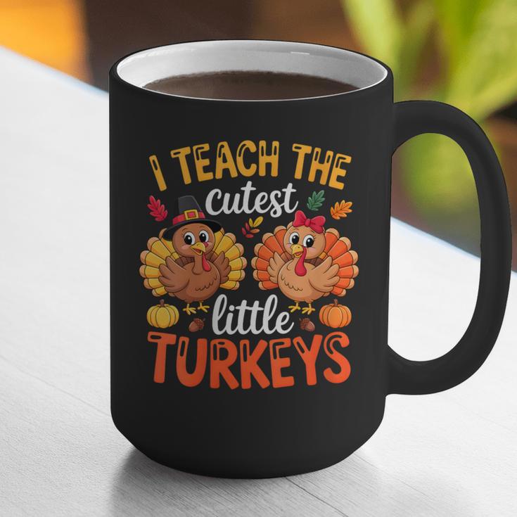 I Teach The Cutest Little Turkeys Teacher Thanksgiving Graphic Print Coffee Mug, funny gift I Teach The Cutest Little Turkeys Teacher Thanksgiving Graphic Print Coffee Mug, funny gift