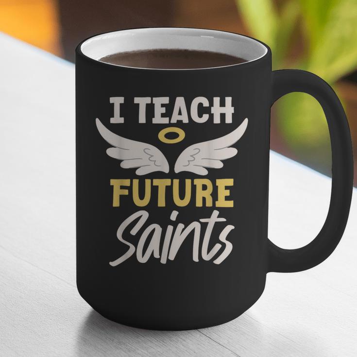 I Teach Future Saints Catholic Educator Teacher Graphic Print Coffee Mug, Future Teacher Mugs, funny gift I Teach Future Saints Catholic Educator Teacher Graphic Print Coffee Mug, Future Teacher Mugs, funny gift