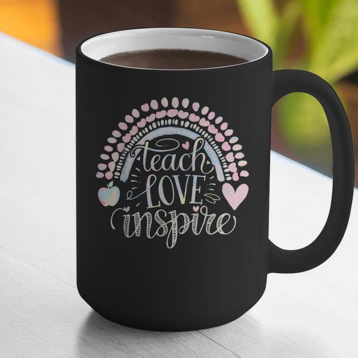 Teach Love Inspire Teacher Graphic Print Coffee Mug, funny gift Teach Love Inspire Teacher Graphic Print Coffee Mug, funny gift