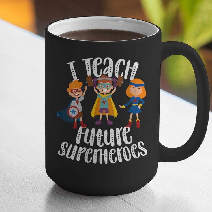 I Teach Superheroes Cute Back To School Teacher Graphic Print Coffee Mug, funny gift I Teach Superheroes Cute Back To School Teacher Graphic Print Coffee Mug, funny gift