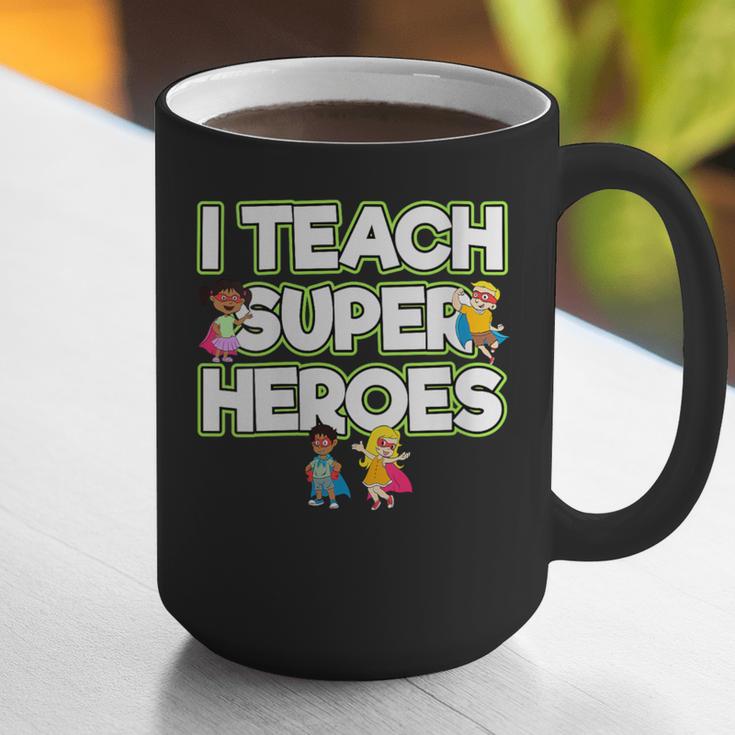 I Teach Superheroes School Teacher Professor Graphic Print Coffee Mug, funny gift I Teach Superheroes School Teacher Professor Graphic Print Coffee Mug, funny gift