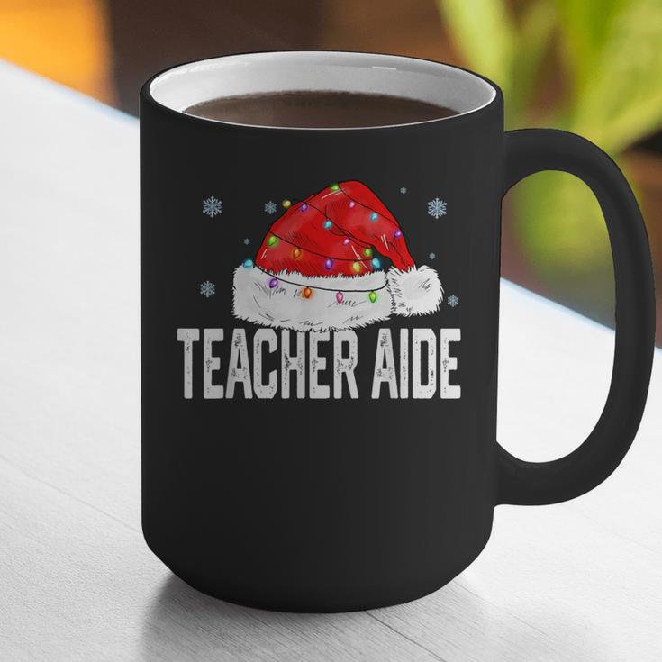 Teacher Aide Christmas Women Family Matching Group Xmas Graphic Print Coffee Mug, funny gift