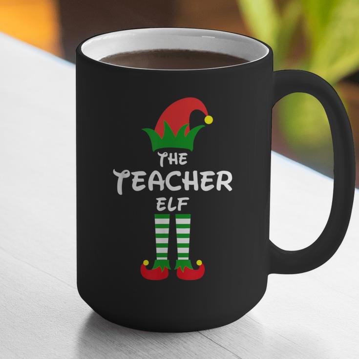 The Teacher Elf Family Matching Group Idea Christmas Graphic Print Coffee Mug, funny gift The Teacher Elf Family Matching Group Idea Christmas Graphic Print Coffee Mug, funny gift