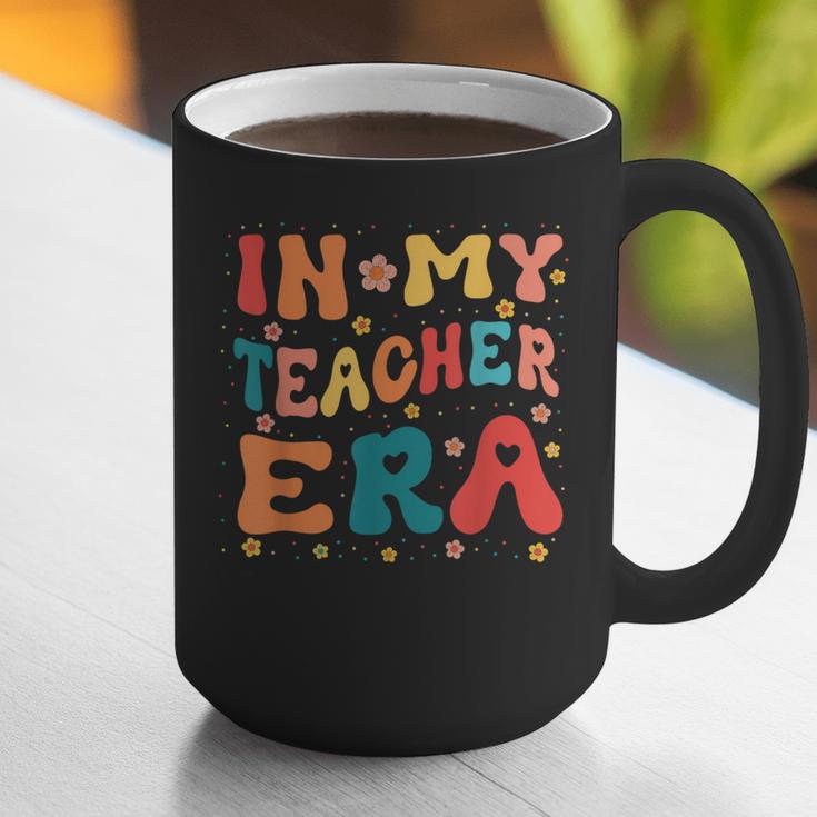 In My Teacher Era First Day Of School Back To School Retro Graphic Print Coffee Mug, funny gift In My Teacher Era First Day Of School Back To School Retro Graphic Print Coffee Mug, funny gift