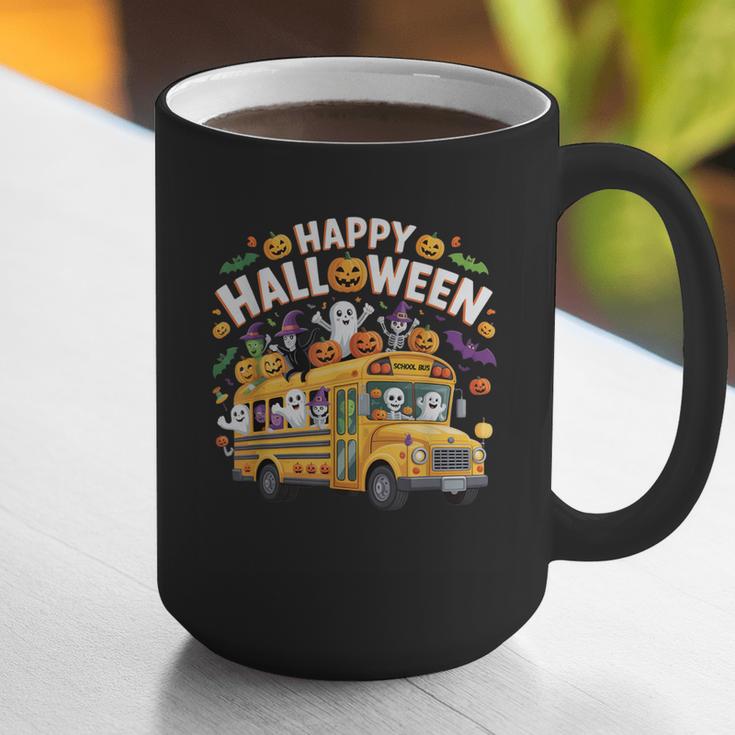 Teacher Halloween School Bus Driver Cute Ghost Witch Party Graphic Print Coffee Mug, funny gift Teacher Halloween School Bus Driver Cute Ghost Witch Party Graphic Print Coffee Mug, funny gift
