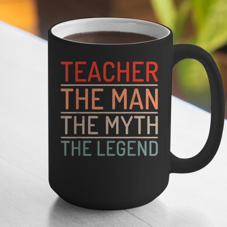 Teacher The Man The Myth The Legend School Holiday Teacher Graphic Print Coffee Mug, funny gift Teacher The Man The Myth The Legend School Holiday Teacher Graphic Print Coffee Mug, funny gift