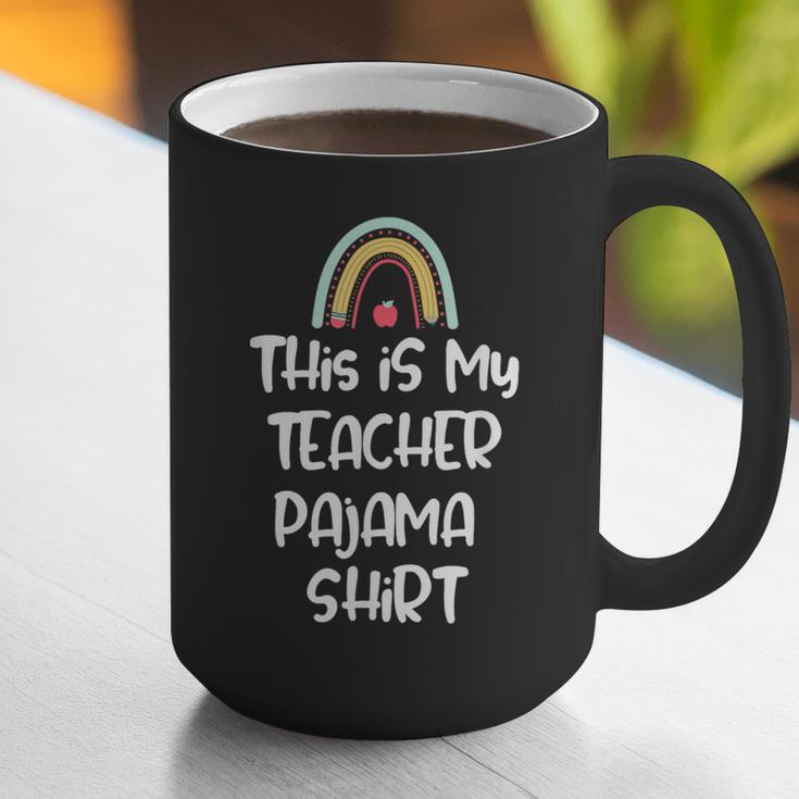 This Is My Teacher Pajama Shirt Teacher Life Tee Graphic Print Coffee Mug, funny gift This Is My Teacher Pajama Shirt Teacher Life Tee Graphic Print Coffee Mug, funny gift