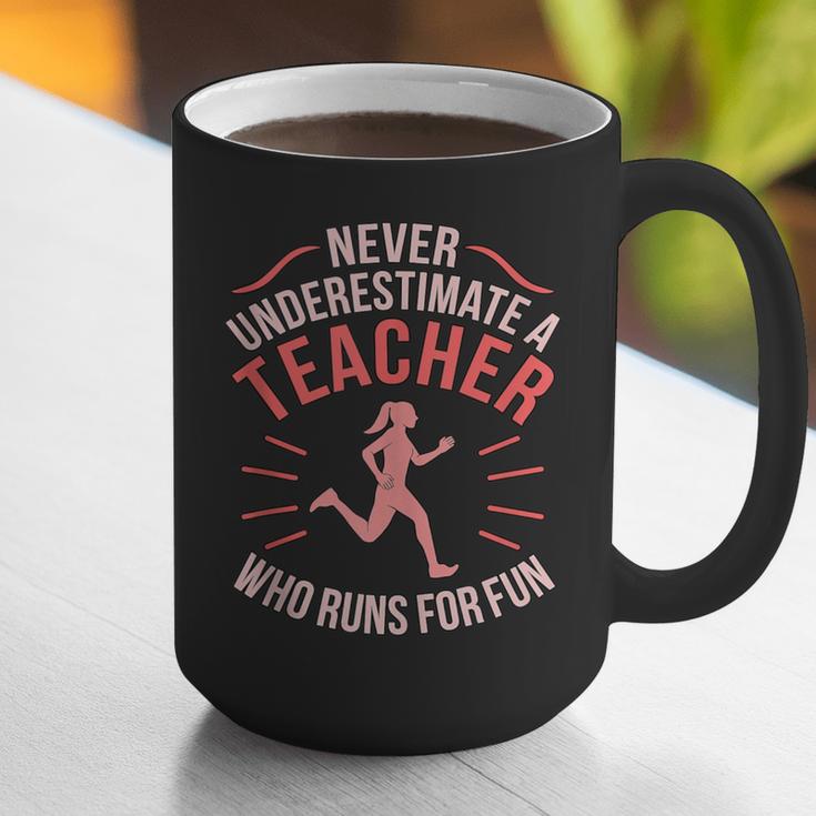 Teacher Who Runs Half Marathon Runner Running Lover Graphic Graphic Print Coffee Mug, funny gift Teacher Who Runs Half Marathon Runner Running Lover Graphic Graphic Print Coffee Mug, funny gift