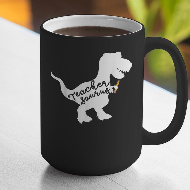 Teacher Saurus T Shirt For Men And Women Graphic Print Coffee Mug, funny gift