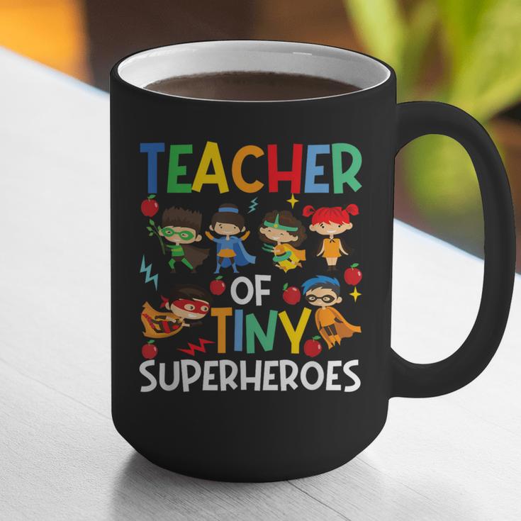Teacher Of Tiny Superheroes Teach 100th Day Of School Men Women Girls Kids Graphic Print Coffee Mug, funny gift Teacher Of Tiny Superheroes Teach 100th Day Of School Men Women Girls Kids Graphic Print Coffee Mug, funny gift