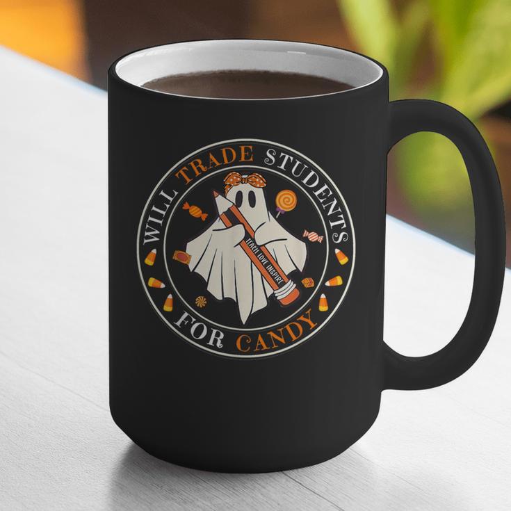 Teacher Will Trade Students For Candy Easy Halloween Costume Graphic Print Coffee Mug, funny gift Teacher Will Trade Students For Candy Easy Halloween Costume Graphic Print Coffee Mug, funny gift