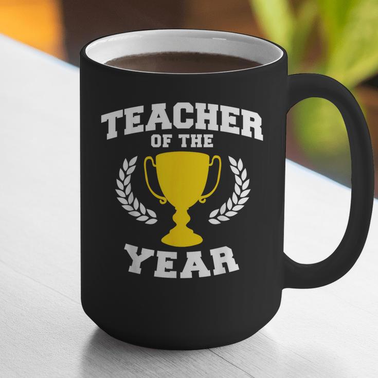 Teacher Of The Year For Men Women Graphic Print Coffee Mug, funny gift Teacher Of The Year For Men Women Graphic Print Coffee Mug, funny gift