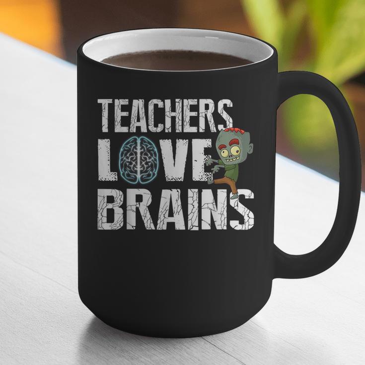 Teachers Love Brains Zombie Halloween Hilarious Graphic Print Coffee Mug, funny gift Teachers Love Brains Zombie Halloween Hilarious Graphic Print Coffee Mug, funny gift