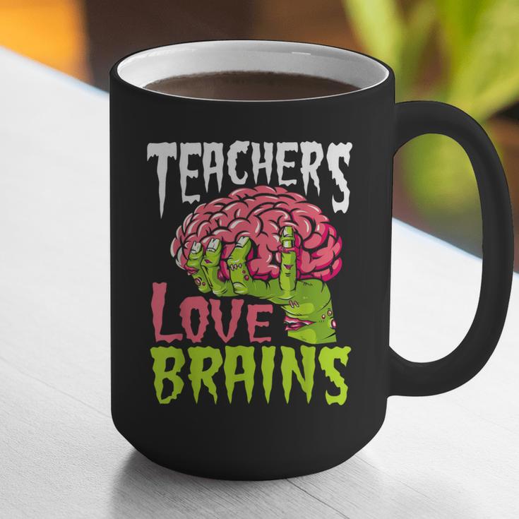 Teachers Love Brains Zombie Teacher Halloween Zombies Graphic Print Coffee Mug, funny gift Teachers Love Brains Zombie Teacher Halloween Zombies Graphic Print Coffee Mug, funny gift