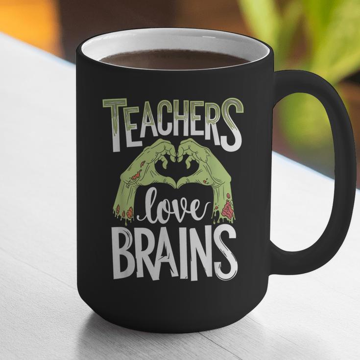Teachers Love Zombie Teacher Halloween Fun Graphic Print Coffee Mug, funny gift