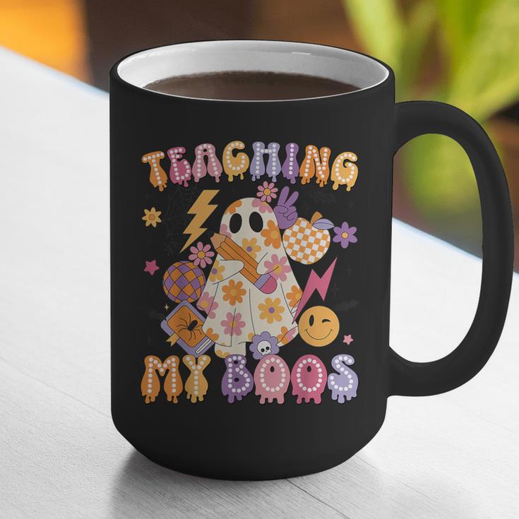 Teaching My Boos Ghost Halloween Costumes Teacher Men Women Graphic Print Coffee Mug, funny gift Teaching My Boos Ghost Halloween Costumes Teacher Men Women Graphic Print Coffee Mug, funny gift