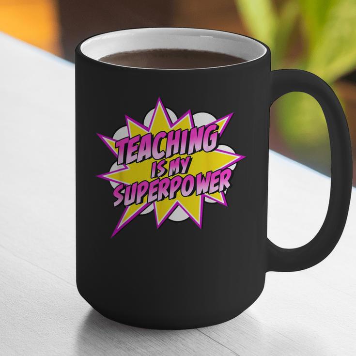 Teaching Is My Superpower Retro Comic Super Teacher Graphic Print Coffee Mug, Super Teacher Mugs, funny gift Teaching Is My Superpower Retro Comic Super Teacher Graphic Print Coffee Mug, Super Teacher Mugs, funny gift