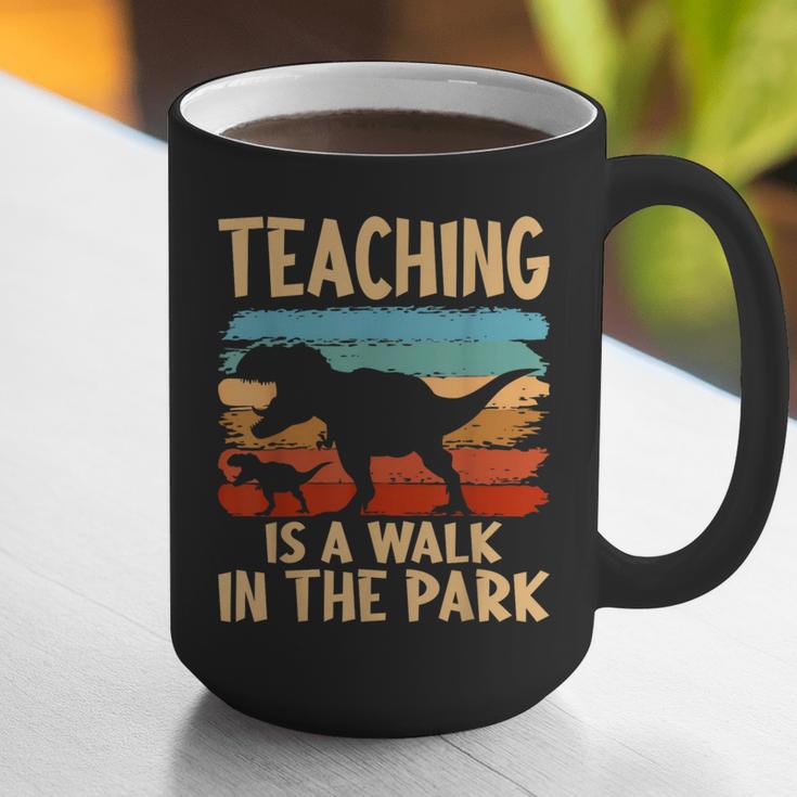 Teaching Is a Walk In Park Dinosaur Teacher Graphic Print Coffee Mug, funny gift Teaching Is a Walk In Park Dinosaur Teacher Graphic Print Coffee Mug, funny gift