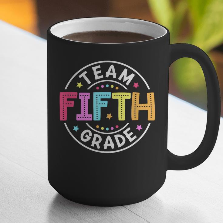 Team Fifth Grade Teacher Back To School 5th Grade Squad Kids Graphic Print Coffee Mug, funny gift Team Fifth Grade Teacher Back To School 5th Grade Squad Kids Graphic Print Coffee Mug, funny gift