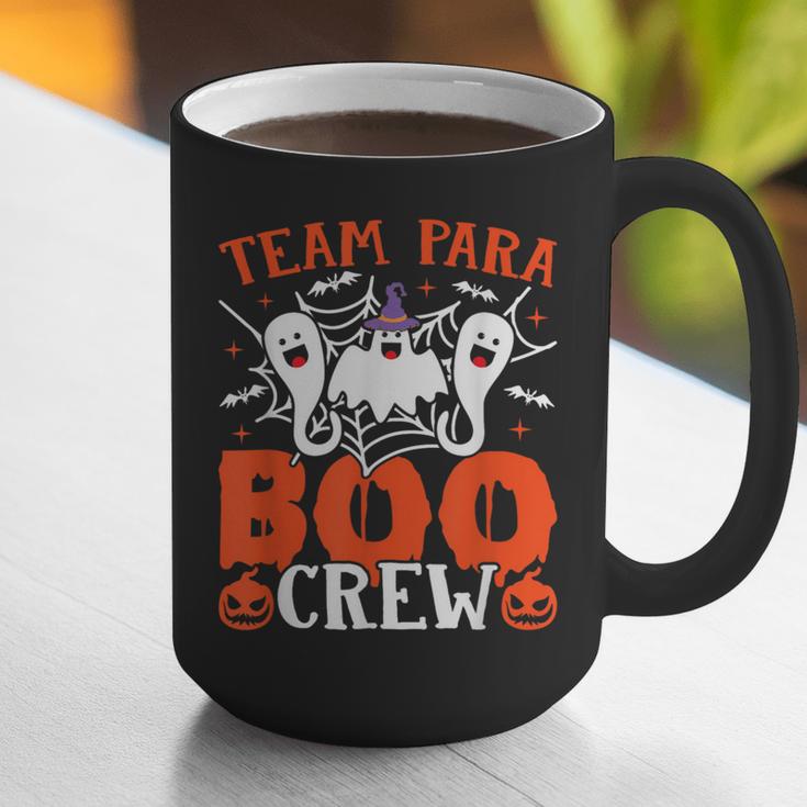 Team Para Boo Crew Halloween Ghost Paraprofessional Teacher Graphic Print Coffee Mug, funny gift Team Para Boo Crew Halloween Ghost Paraprofessional Teacher Graphic Print Coffee Mug, funny gift