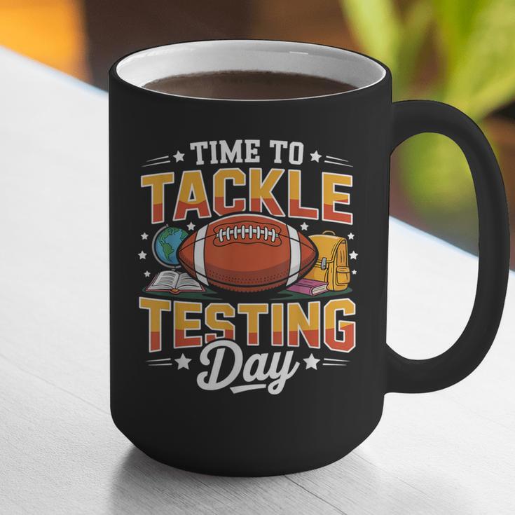 Test Day State Football Tackle Testing Day Sports Teacher Graphic Print Coffee Mug, funny gift Test Day State Football Tackle Testing Day Sports Teacher Graphic Print Coffee Mug, funny gift