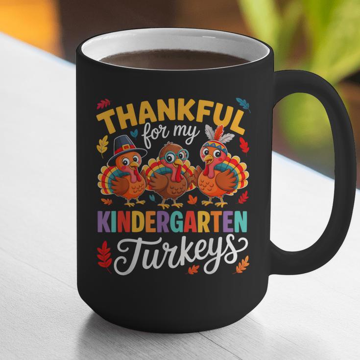 Thankful For My Kindergarten Turkeys Thanksgiving Teacher Graphic Print Coffee Mug, funny gift Thankful For My Kindergarten Turkeys Thanksgiving Teacher Graphic Print Coffee Mug, funny gift