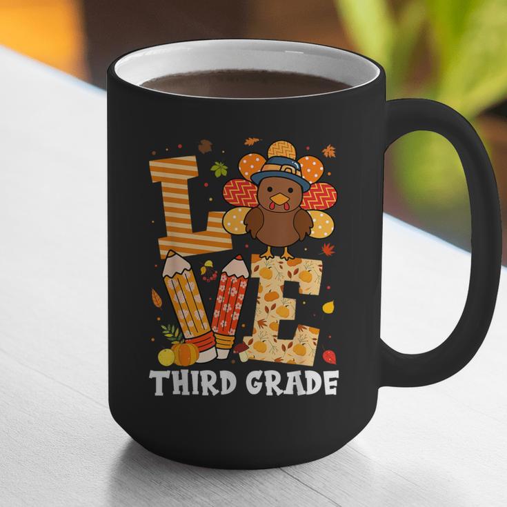 Thanksgiving Love Third Grade Teacher Turkey Autumn Fall Men Women Girls Kids Graphic Print Coffee Mug, funny gift Thanksgiving Love Third Grade Teacher Turkey Autumn Fall Men Women Girls Kids Graphic Print Coffee Mug, funny gift
