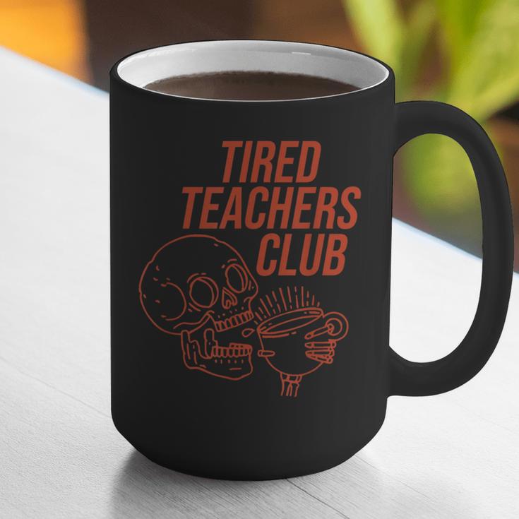 Tired Teachers Club Graphic Print Coffee Mug, funny gift Tired Teachers Club Graphic Print Coffee Mug, funny gift