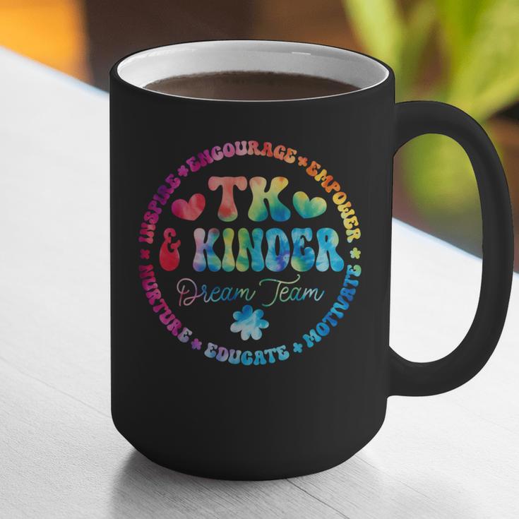 TK & Kinder Dream Team Transitional Kindergarten Teacher Graphic Print Coffee Mug, funny gift