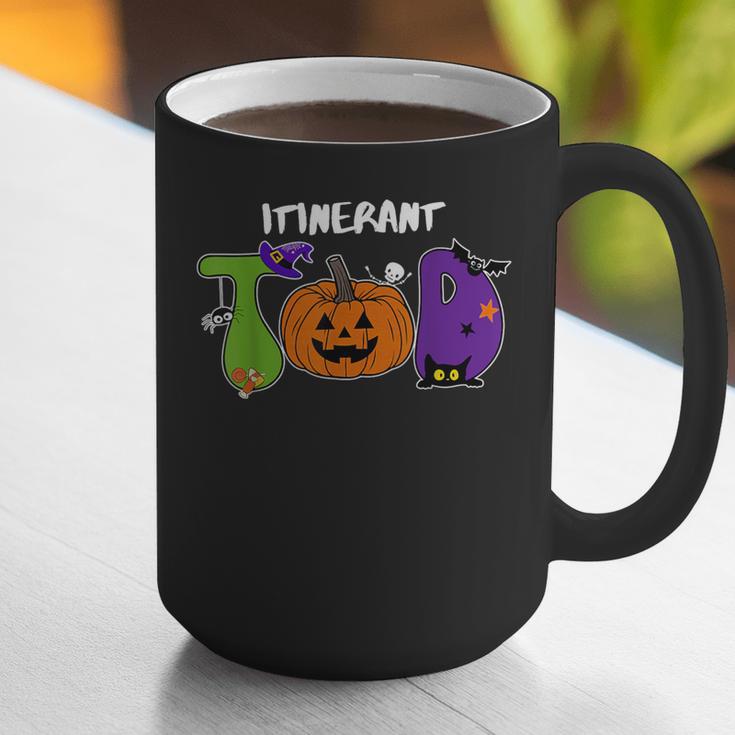 TOD Itinerant Teacher Of The Deaf Halloween ASL Interpreters Graphic Print Coffee Mug, funny gift TOD Itinerant Teacher Of The Deaf Halloween ASL Interpreters Graphic Print Coffee Mug, funny gift