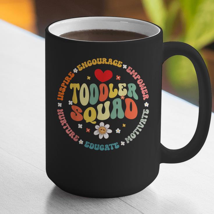 Toddler Squad Pre-K Teacher Pre School Back To School Graphic Print Coffee Mug, funny gift Toddler Squad Pre-K Teacher Pre School Back To School Graphic Print Coffee Mug, funny gift
