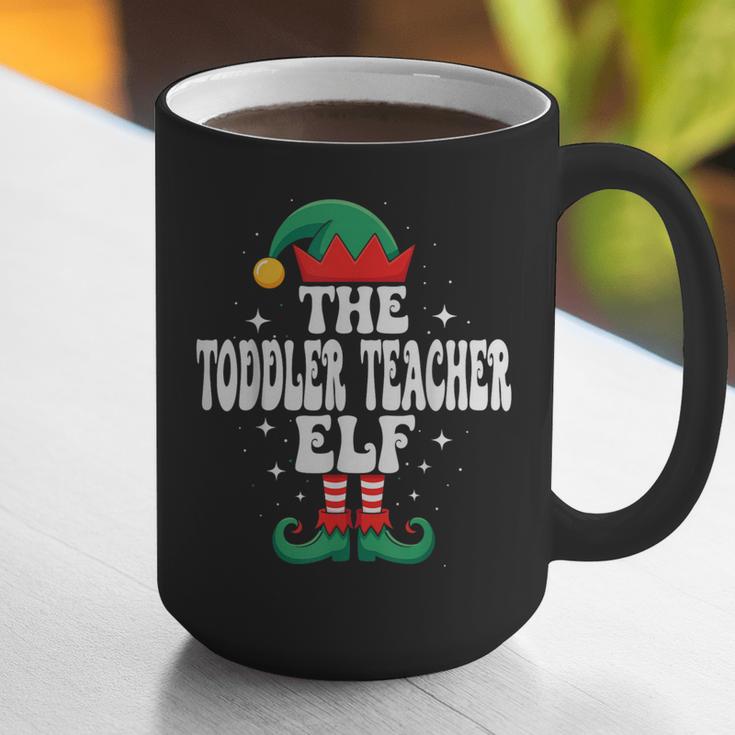 The Toddler Teacher Elf Christmas Matching Family Graphic Print Coffee Mug, funny gift The Toddler Teacher Elf Christmas Matching Family Graphic Print Coffee Mug, funny gift