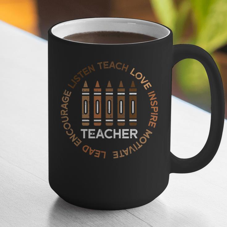 History Teacher Teach Love African American Men Women Graphic Print Coffee Mug, History Teacher Mugs, funny gift