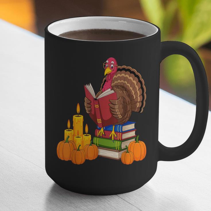 Turkey Reading Books Fall Thanksgiving Teacher Book Graphic Print Coffee Mug, funny gift Turkey Reading Books Fall Thanksgiving Teacher Book Graphic Print Coffee Mug, funny gift