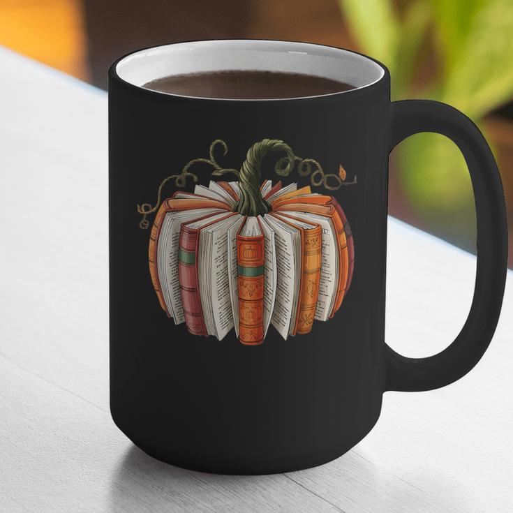 Vintage Book Pumpkin Autumn Fall Librarians Bookworm Teacher Graphic Print Coffee Mug, funny gift Vintage Book Pumpkin Autumn Fall Librarians Bookworm Teacher Graphic Print Coffee Mug, funny gift