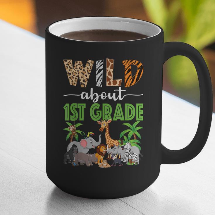 Wild About 1st Grade Teacher Student First Grade Zoo Safari Graphic Print Coffee Mug, First Grade Teacher Mugs, funny gift Wild About 1st Grade Teacher Student First Grade Zoo Safari Graphic Print Coffee Mug, First Grade Teacher Mugs, funny gift