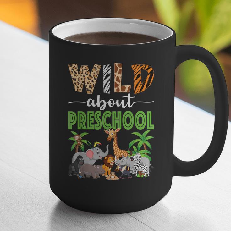 Wild About Preschool Teacher Student Preschool Zoo Safari Graphic Print Coffee Mug, funny gift Wild About Preschool Teacher Student Preschool Zoo Safari Graphic Print Coffee Mug, funny gift