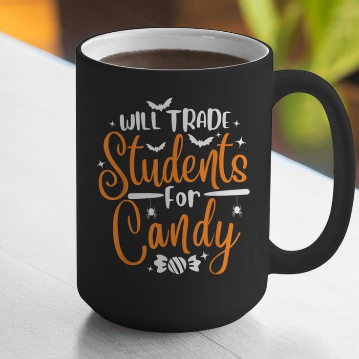 Will Trade Students For Candy Halloween Costume Teacher Graphic Print Coffee Mug, funny gift Will Trade Students For Candy Halloween Costume Teacher Graphic Print Coffee Mug, funny gift