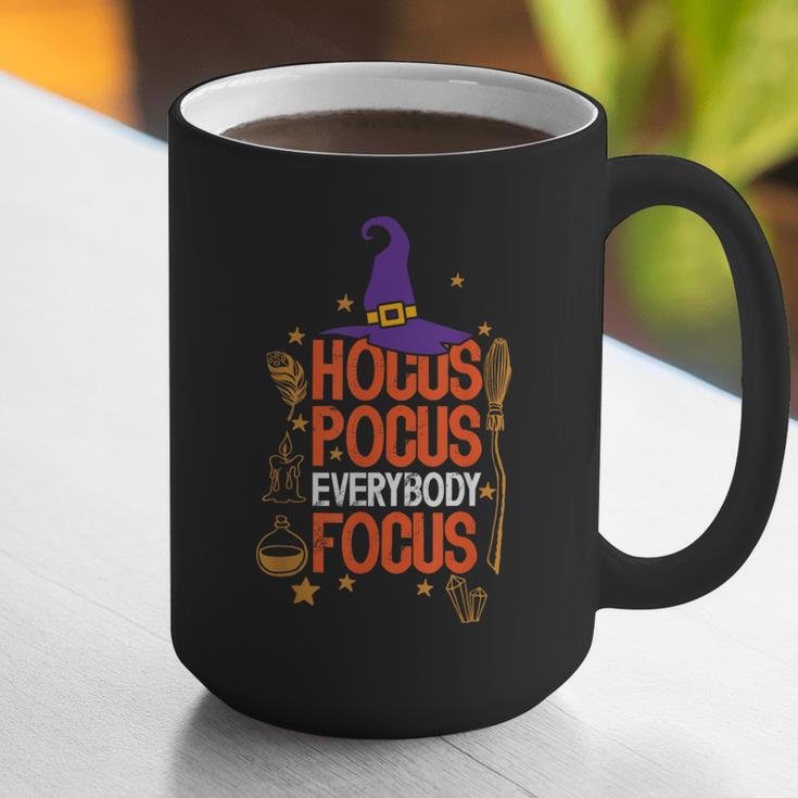Witchy Halloween Hocus Pocus Everybody Focus Teacher Pumpkin Graphic Print Coffee Mug, funny gift Witchy Halloween Hocus Pocus Everybody Focus Teacher Pumpkin Graphic Print Coffee Mug, funny gift