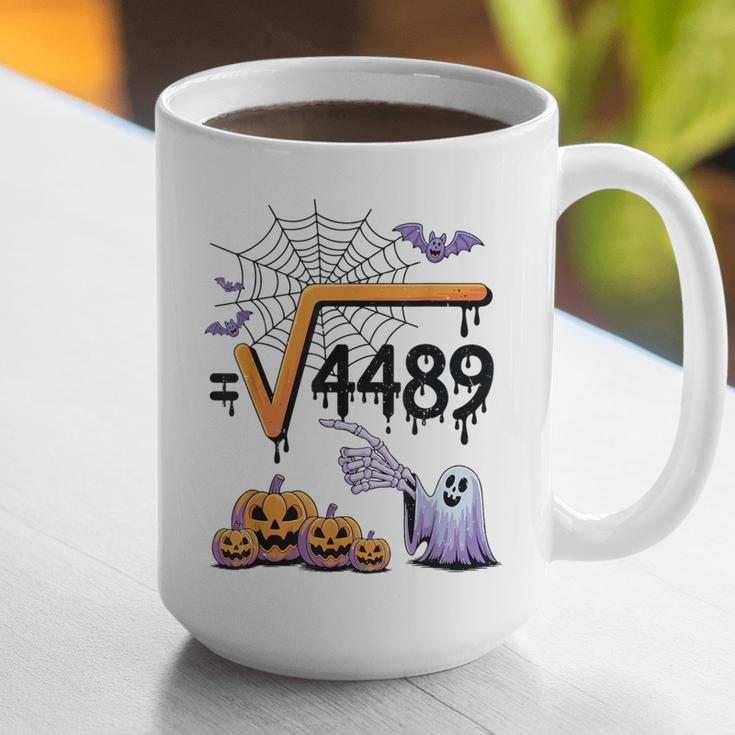 4489 Square Root 67 Math Teacher Halloween Costume Professor Graphic Print Coffee Mug, funny gift 4489 Square Root 67 Math Teacher Halloween Costume Professor Graphic Print Coffee Mug, funny gift