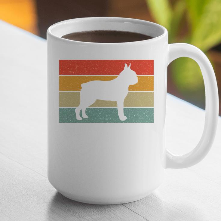 Boston Terrier Dog Lover Retro Vintage Cool For Dog Owner Graphic Print Coffee Mug, funny gift