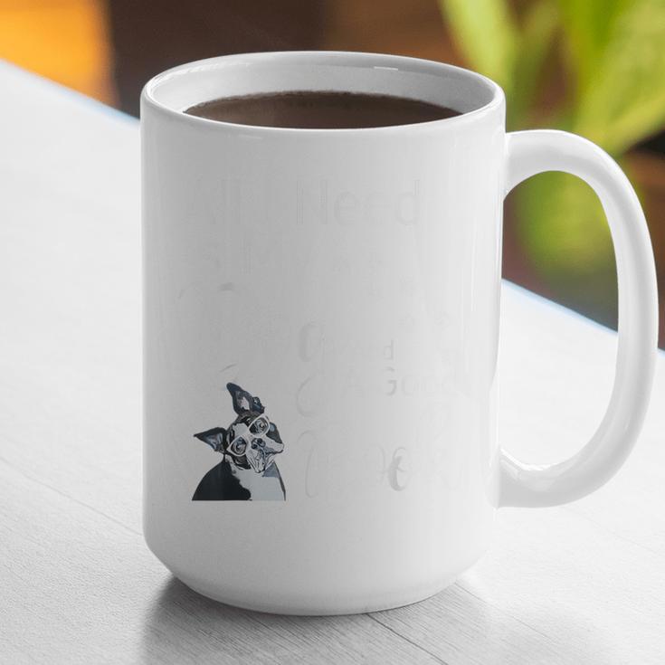 Boston Terrier Reading Books Love My Dog Men Women Kids T-Shirt Graphic Print Coffee Mug, funny gift